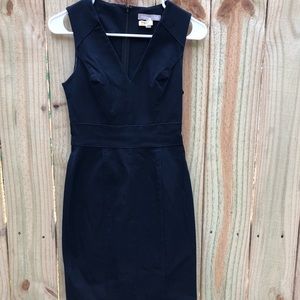 Banana Republic Navy Blue Petite business Dress